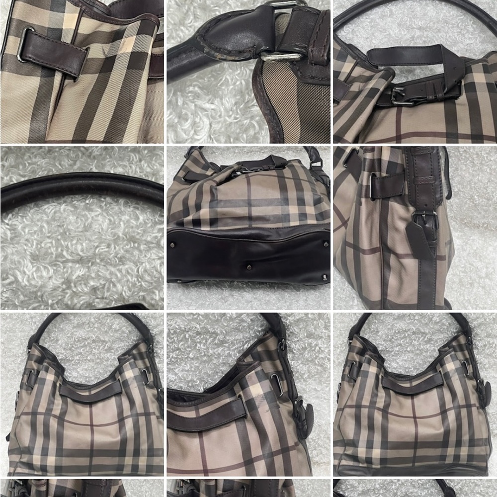 Burberry Walden Hobo Smoked Nova Check Bag - Picture 12 of 16